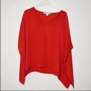 DVF Adria Poncho Top